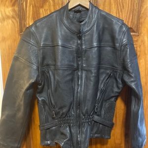Women’s Vintage Leather Riding Jacket